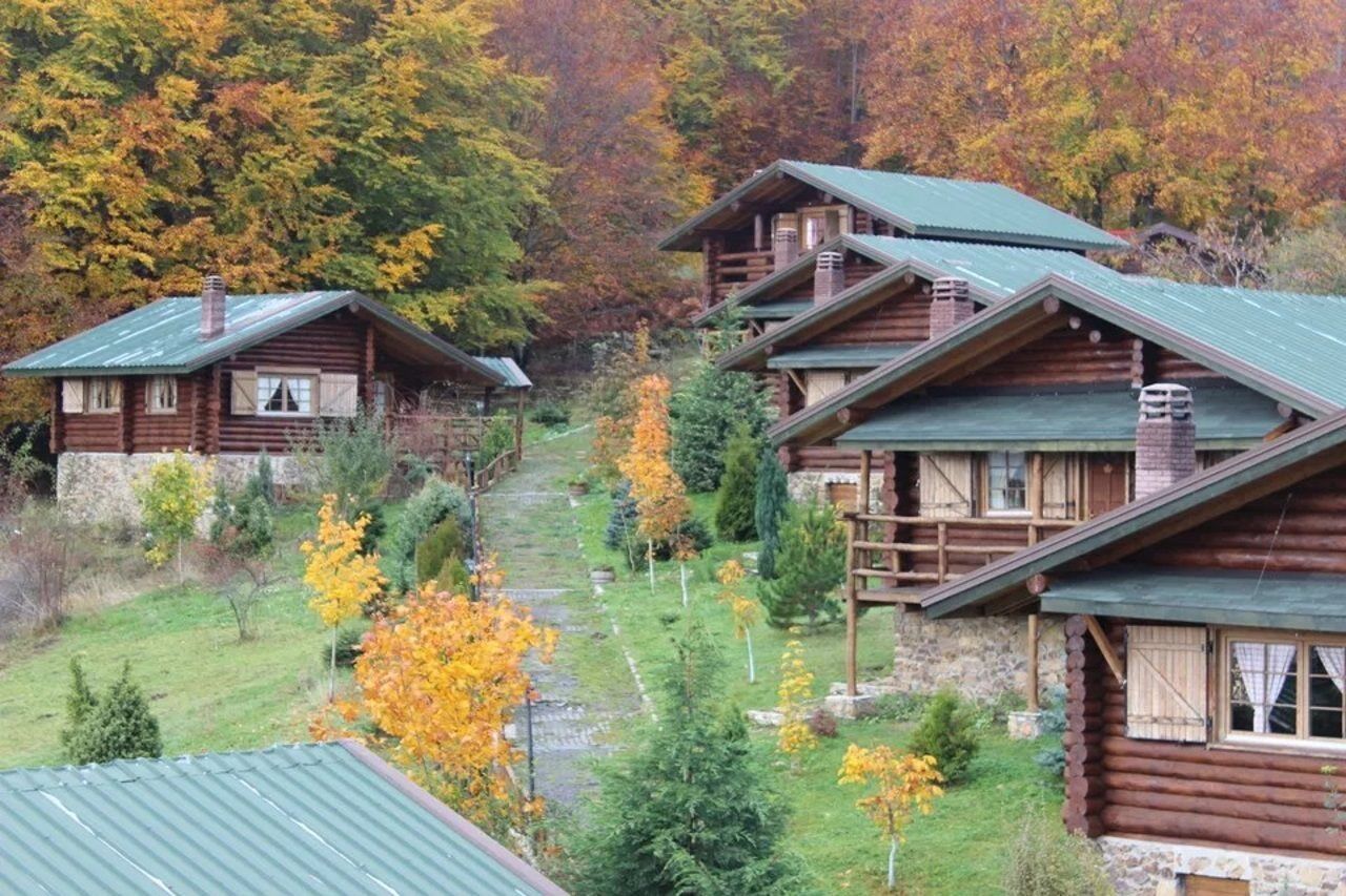 Sfendamos Wood Village Науса-Иматьяс Экстерьер фото